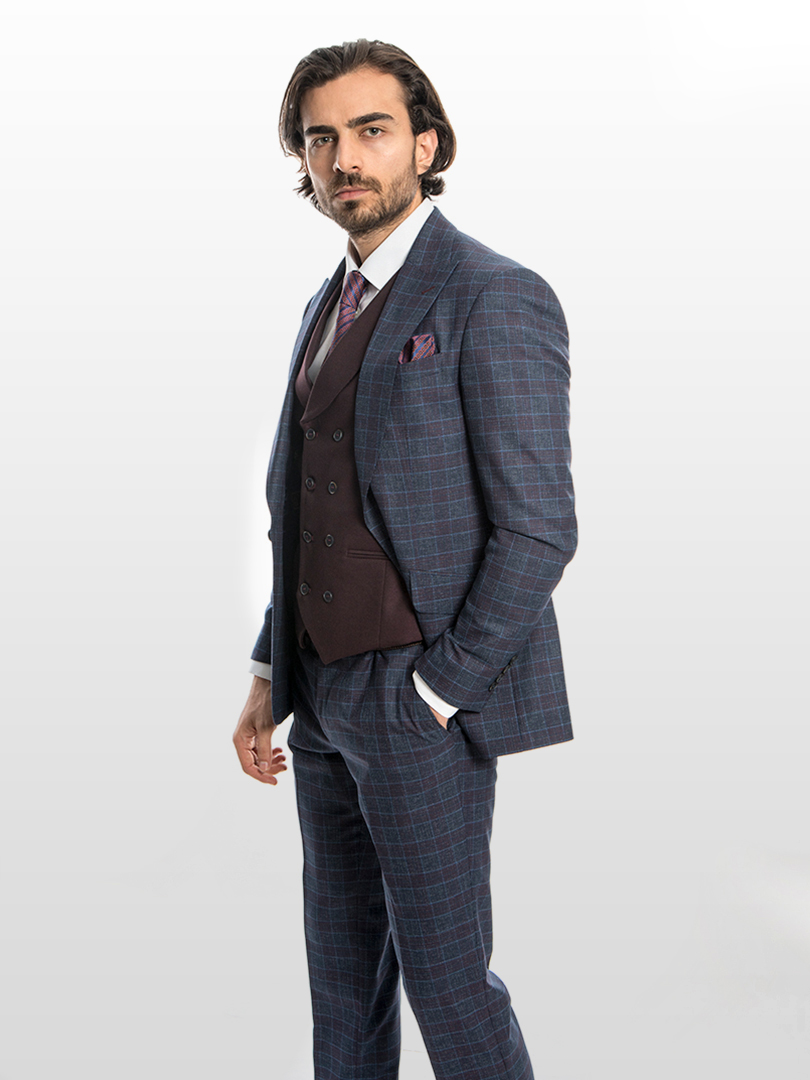 one-button-peak-lapel-checked-3-piece-men-suit-5b5